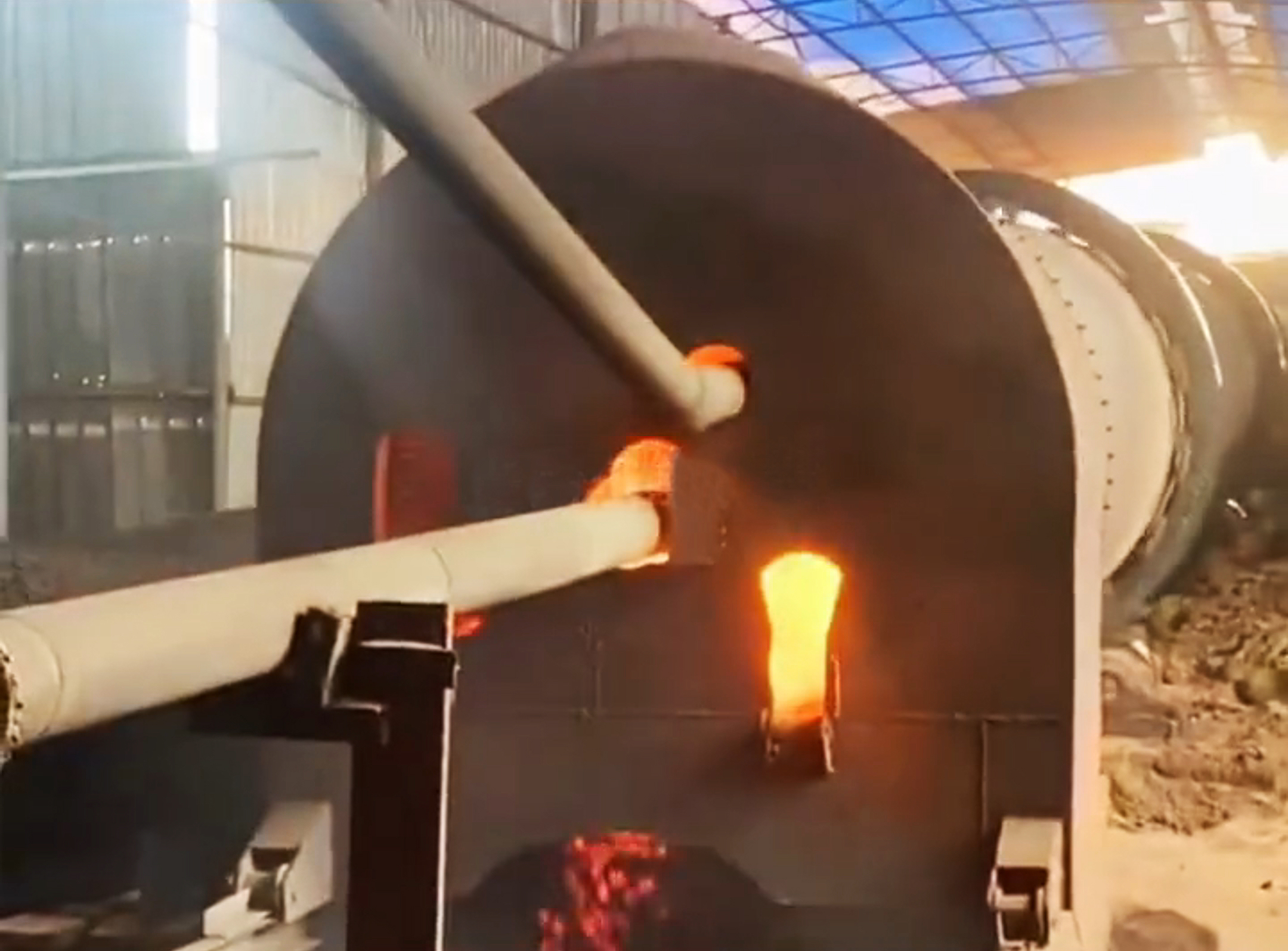 Ceramic-Granule-Rotary-Kiln