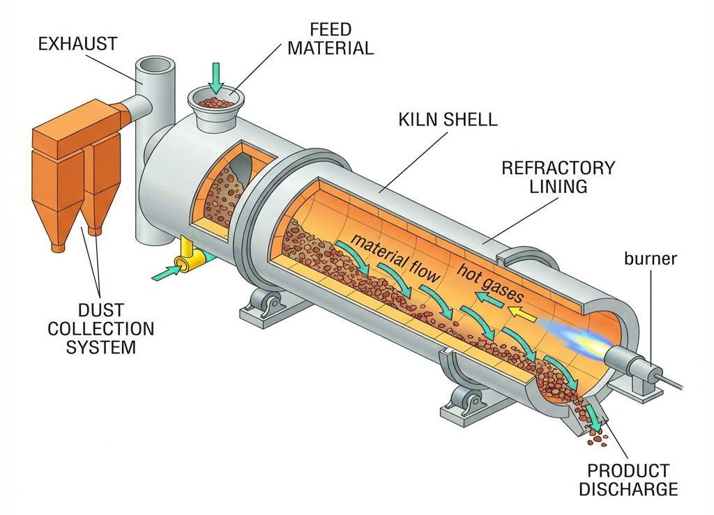 Direct-Fired-Rotary-Kiln