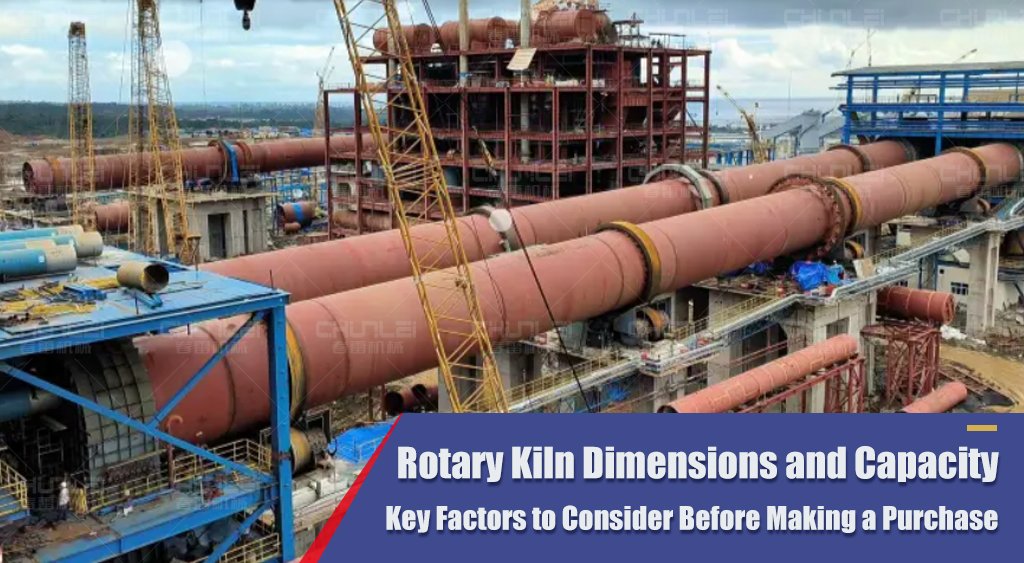 Rotary Kiln Dimensions and Capacity Calculation